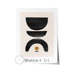 Postifull Siyah Beyaz Boho Duvar Dekoru, Çerçevesiz Poster, Çerçevesiz Duvar Tablosu - Fine Art Kağıt;70 X 100 Renkli - 15