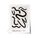 Postifull Siyah Beyaz Boho Duvar Dekoru, Çerçevesiz Poster, Çerçevesiz Duvar Tablosu - Fine Art Kağıt;70 X 100 Renkli - 5