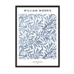 Postifull Siyah Çerçeveli Tablo, Poster Ve Çerçeve Seti, William Morris - Willow Bough Comfort Serisi No:10857;10 X 15 Siyah Çerçeveli