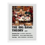 Postifull The Big Bang Theory - Çerçevesiz Poster - Duvar Dekoru - Dizi Ve Film Afiş Posterleri - Kuşe Kağıt;15 X 21 Gri - 11