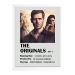 Postifull The Originals - Çerçevesiz Poster - Duvar Dekoru - Dizi Ve Film Afiş Posterleri - Kalın Kuşe Kağıt;15 X 21 Gri - 17