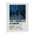 Postifull The Umbrella Academy - Çerçevesiz Poster - Duvar Dekoru - Dizi Ve Film Afiş Posterleri - Kuşe Kağıt;15 X 21 Gri - 26
