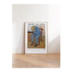 Postifull Van Gogh Duvar Posteri - Sanat Poster - Sanat Serisi Posterleri - Kalın Kağıt, Çerçevesiz;50 X 70 Gri - 11