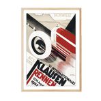 Postifull Vintage Racing Çerçeveli Tablo, Ahşap Çerçeve Ve Poster, Duvar Tablosu Comfort Serisi No:108390;30 X 40 Ahşap Çerçeveli