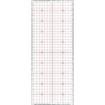 Postür Analiz Cetveli Kırmızı 80X200 cm Yapışkanlı Folyo