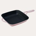 Pot Art Lotus 26 cm Pembe Izgara Kare Döküm Tava
