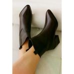 POTEEN C1100 Nina Western Kovboy Kadın Bot C302-Kahve