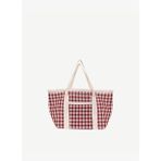 Pötikare Desenli Büyük Plaj Çantası