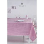 Pötikare Klasik Masa Örtüsü Kamp Piknik Örtüsü 170x170 cm Pembe 170 x 170