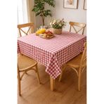Pötikare Pamuklu Masa Örtüsü Sofra Bezi 160x170 cm - Balkon, Bahçe, Mutfak, Piknik İçin