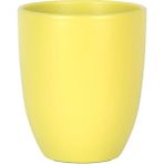 Pottery Ptr Seramik Saksı-10 – 10 Numara Boyutunda Dekoratif Bitki ve Çiçek Saksısı - Sarı