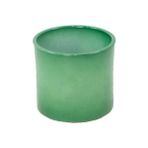 Pottery Seramik Saksı Çap: 13 cm (132x145 mm) – Modern Dekoratif Bitki ve Çiçek Saksısı - Yeşil