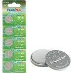 PoundMax 5 adet CR2032,DL2032 3V Lityum Düğme Pil,AirTag,Araba Anahtarlık,uzak kumandalı araba,terazi ve tıbbi cihazlar ile uyumlu