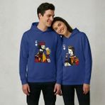 Poupee Sevgililer Günü Kombini Sweatshirt, Sevgiliye Hediye, 14 Şubat Hediye Fikri, Tek Fiyatıdır - 3XL - Lacivert
