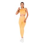 Pour Pur Kadın Crop Top (M-L, Hardal)