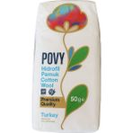 Povy 50 Gram Hidrofil Pamuk Hassas Ciltler İçin Uygun Doğal İçerikli Yüksek Kalite