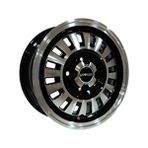 Powcan 13 Inc Çelik Jant Takımı 4 Adet Renault Broadway Uyumlu ET35 Ofset - Siyah