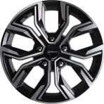Powcan 15 Inc 4X100 Clio-Symbol-Taliant Uyumlu Renault Rs Jant Takımı Ithal Üretim (4 Adet) - Black Diamond