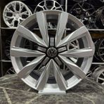 Powcan 18" İnç 5X120 Carevella Uyumlu Gümüş Jant Modeli Volkswagen Transporter 4 Adet