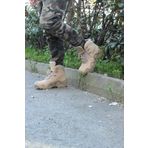 Power 103 Mid Hakiki Nubuk Deri Su Itici Özellikli Askeri & Polis Outdoor Tactical Outdoor Bot Kum-43