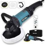 POWER BLACK Devir Ayarlı 1230w 230v Zımpara Pasta Cila Makinesi Mavi Renk