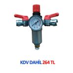 Power Çift Çıkışlı Manometreli Regülatör Su Tutucu