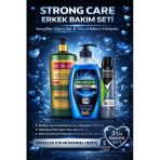 Power Confidence Sevgililer Günü Erkek Bakım Seti – Şampuan, Duş Jeli & Deodorant (3'Lü Set)