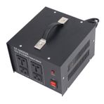 Power Dönüştürücü, Aşırı Akım Koruma AC Voltaj Transformatör Kolay Çalışma 110V - 1020V 220V - 240V Giriş AC 110V Ev Için 20a Sigortalı ABD Soketleri (AB fişi)