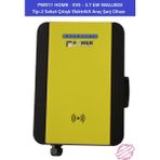 POWER ELEKTRONİK| PWR11 HOME-EVS-3,7 kW WALLBOX - SOKET ÇIKIŞLI ELEKTRİKLİ ARAÇ ŞARJ CİHAZI