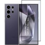 power es Samsung Galaxy S24 Ultra için Ekranı Tam kaplayan Full Ekran Koruyucu Cam, Full Tam koruma Kırılmaz Cam