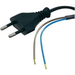 Power Kablo 2x0.75mm 1 Metre Uzatma 2 Pin Teyp Fişi Uçu Açık
