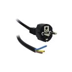 Power Kablo 3x0.75mm 3 Pin Uçu Açık 1 Metre Uzatma