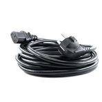 Power kablo 3x1 C13 bilgisayar monitör power güç kablosu 15m