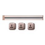 Power Rail Masaüstü Priz Duvara Monte Çıkarılabilir Priz Fişi Mutfak Özel Priz Su Geçirmez,A-60CM