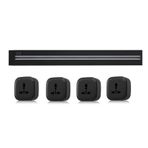 Power Rail Masaüstü Priz Duvara Monte Çıkarılabilir Priz Fişi Mutfak Özel Priz Su Geçirmez,C-80CM