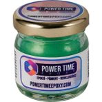 Power Time Epoxy Epoksi İçin 10 gr Yeşil Sedefli Metalik Toz Pigment Boya