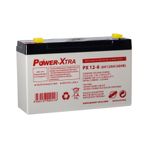 Power-Xtra 6 V 12 AH Bakımsız Kuru Akü