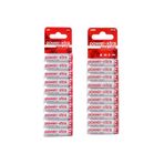 POWER-XTRA AA Alkalin Kalem Pil 10'Lu AAA Alkalin İnce Pil 10'lu paket (20 Adet)