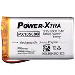 Power-xtra PX105080 3.7V 5000 Mah Devreli 3.0A Li-Polymer Pil