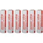 Power-Xtra PX18650-24P - 3.7V 2400 Mah Li-Ion Şarjlı Pil - 12C - 30A 6 Lı Paket - 1 Adet