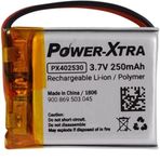 Power-xtra PX402530 Devreli/1.5A 3.7V 250 mAh Li-Polymer Pil