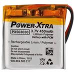 Power-xtra PX503030 Devreli-1.5A 3.7V 450 Mah Li-Polymer Pil