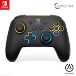 PowerA Enhanced Wireless Controller for Nintendo Switch with Lumectra, wireless video game controller, gaming controller, officially licensed, RGB controlle