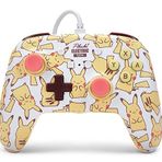 PowerA Nintendo Switch için PowerA Gelişmiş Kablolu Kumanda - Pikachu Blush, Sarı/Beyaz