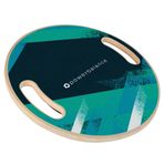 PowerBalance Wobble Board - Profesyonel Denge Panoları, Denge Eğitmeni, Temel Eğitim, Fitness ve Rehabilitasyon Denge Panoları (Boya Fırtına Sallantı Tahtası)