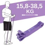 Powerband Mor X-Heavy 208x32x4.5 cm Direnç Lastiği ve Egzersiz Bandı