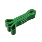 Powerband Yeşil Heavy 22.6-56.6 kg Dayanıklı ve Çok Amaçlı Direnç Lastiği ve Egzersiz Bandı