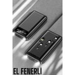 Powerbank 20.000 Mah Dijital Göstergeli LCD Ekran Uzun Pil Ömrü Tdms-07 - Renkli