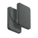Powerbank 5000 Mah Lexa Vegan Deri Slim 20W Hızlı Şarj Pocketslim™ Magsafe Özellikli Şık Tasarım - Yeşil
