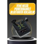 Powerbank Bluetooth Kulaklık Kulaklığı Yüksek Ses Kaliteli